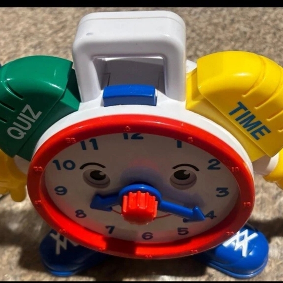 Mr Talking Clock Toy Kids Electronic Navystar Educational Teach Tell Time No Box - Picture 4 of 5